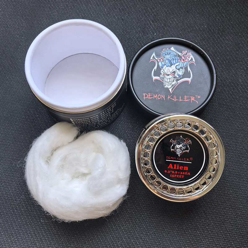 Rda Atomizer Deck - Flat Alien Clapton Wire 32G 15Feet