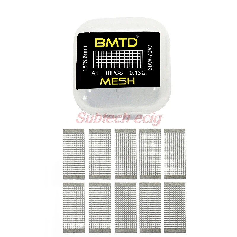 Vaping Area - 10pcs/box BMTD PreBuilt Coils Meshwork Heating