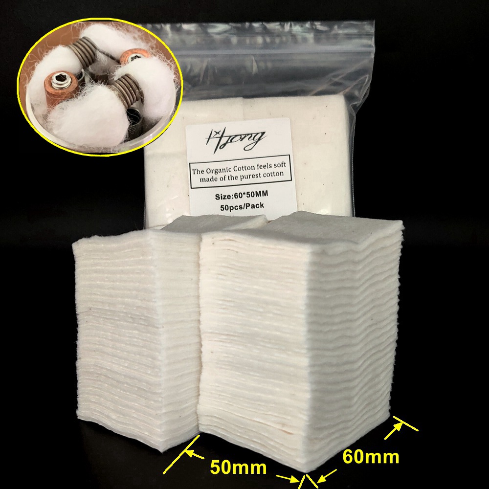 300/100/50PCS Organic 100% Cot - Cotton Wick Organic avaliação e preço