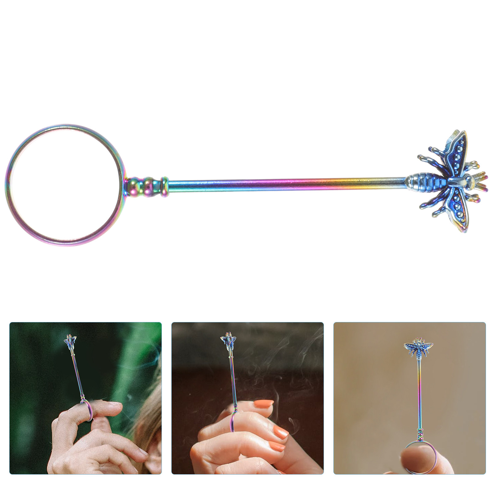 Colorful Insect Cigarette Clip - Vape Ring avaliação e preço