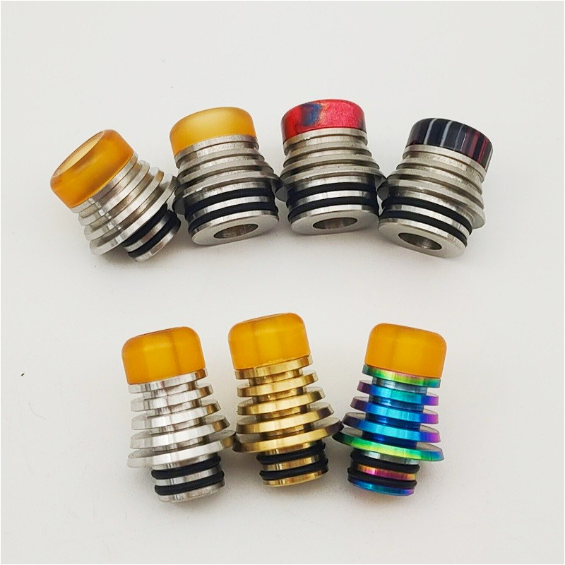 1PC 510 810 Drip Tip Stainless - Drip Tip Resin avaliação e preço