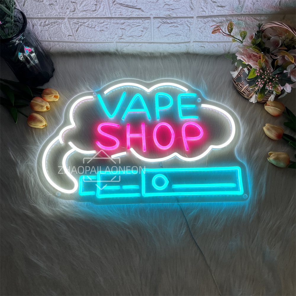 VAPE SHOP Led Neon Sign Wall R - Vaping Shop avaliação e preço