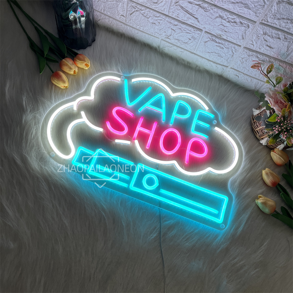 VAPE SHOP Led Neon Sign Wall R - Vaping Shop avaliação e preço