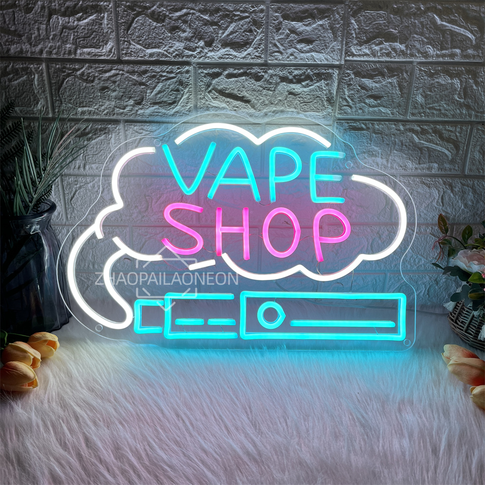 VAPE SHOP Led Neon Sign Wall R - Vaping Shop avaliação e preço