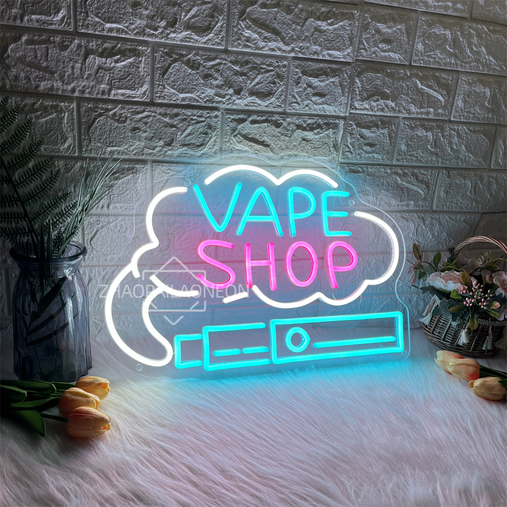 VAPE SHOP Led Neon Sign Wall R - Vaping Shop avaliação e preço