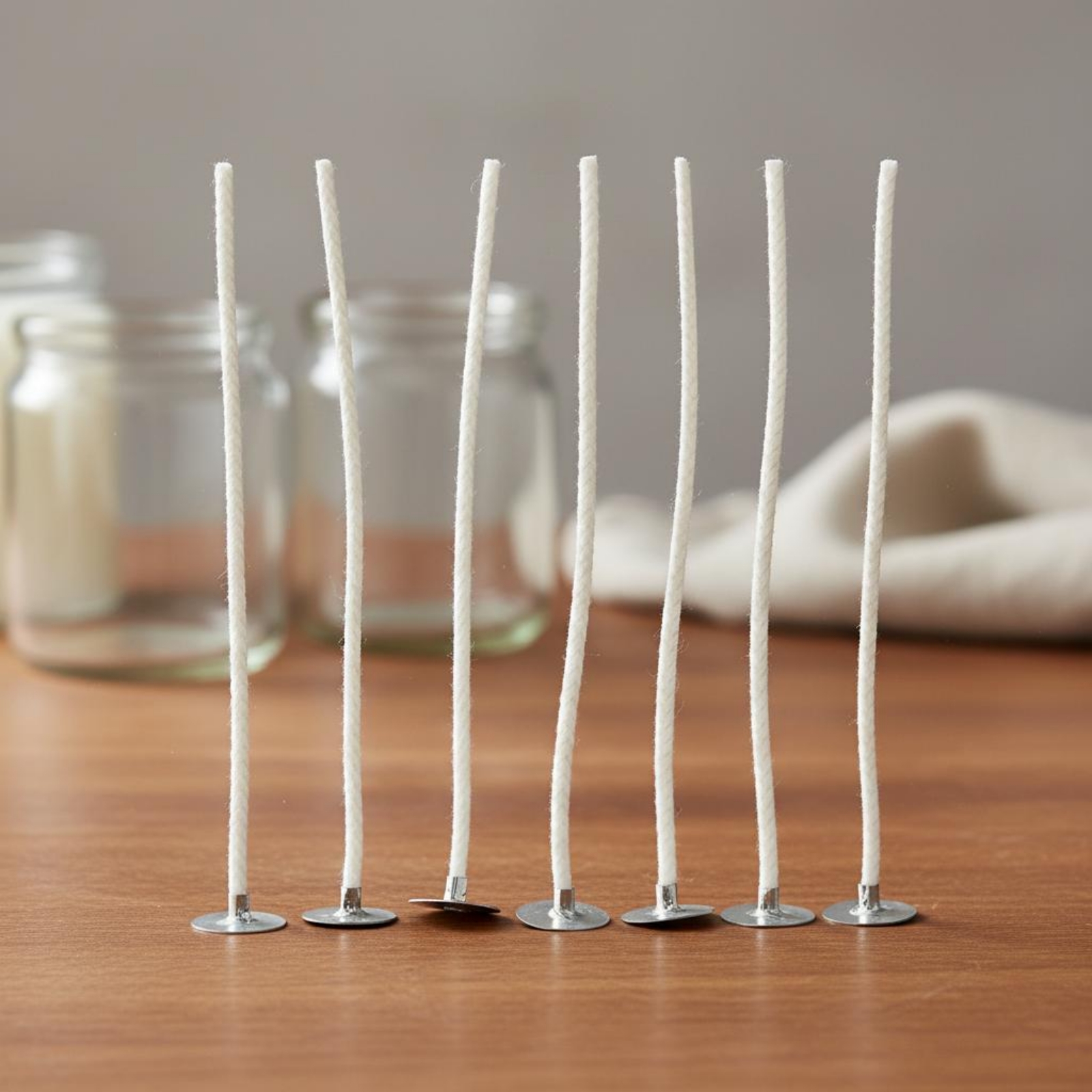 Candle Wick Smokeless Pre-Waxe - Cotton Wick Organic avaliação e preço