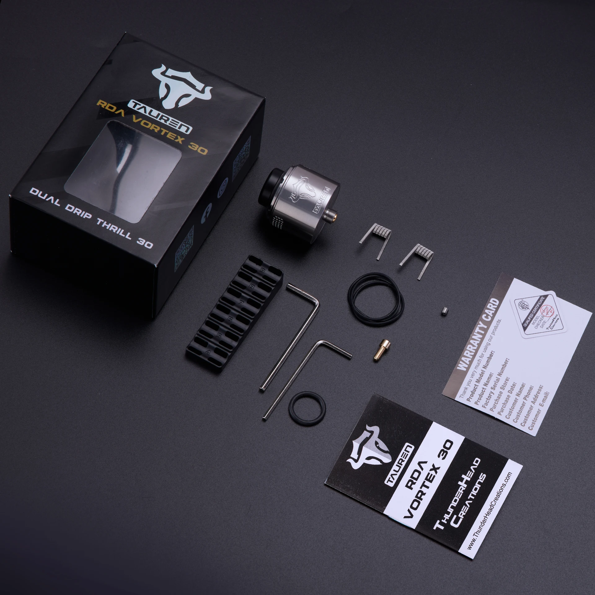 ThunderHead Creations TAUREN R - Rda Atomizer Deck avaliação e preço
