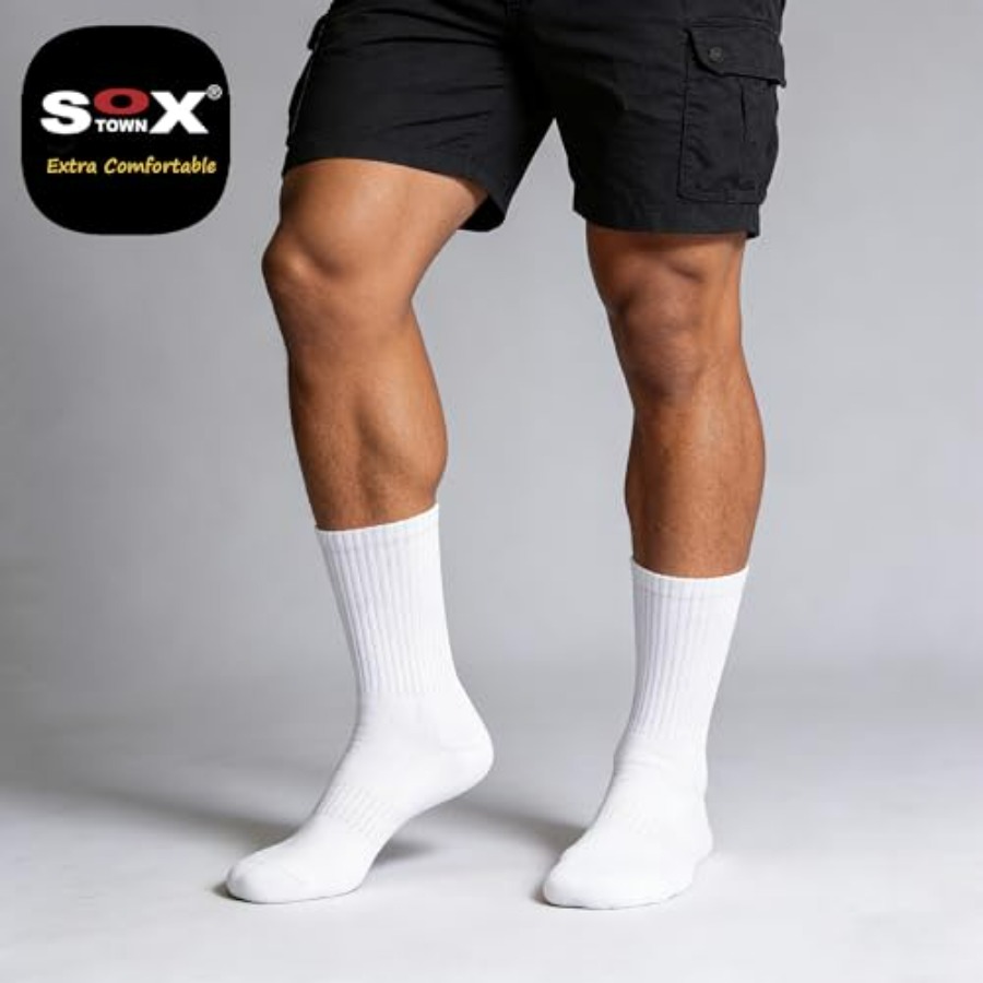 Unisex Cushioned Crew Training - Cotton Wick Organic avaliação e preço