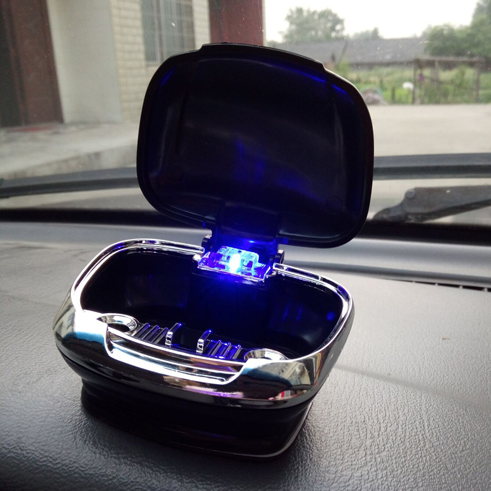 Car Ashtray with LED Light Aut - Vape Decoration avaliação e preço