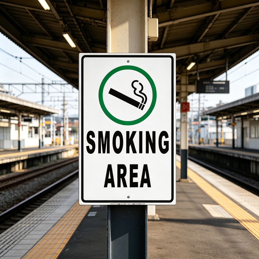 Safety Sign Smoking Vaping All - Vaping Store avaliação e preço