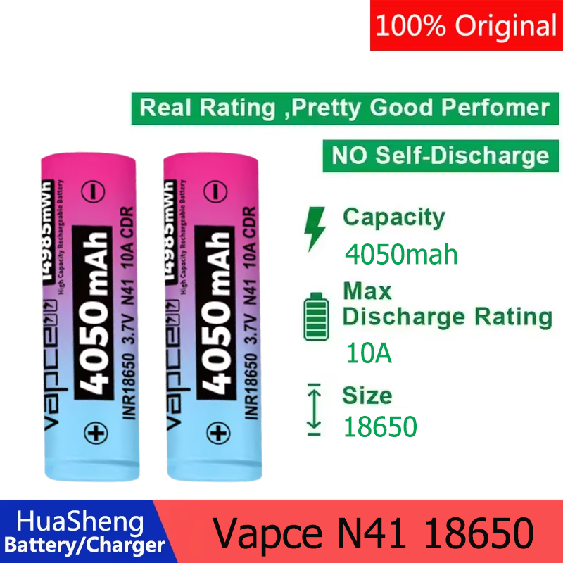 New Original Vapcell N41 18650 - Vape Battery 18650 avaliação e preço