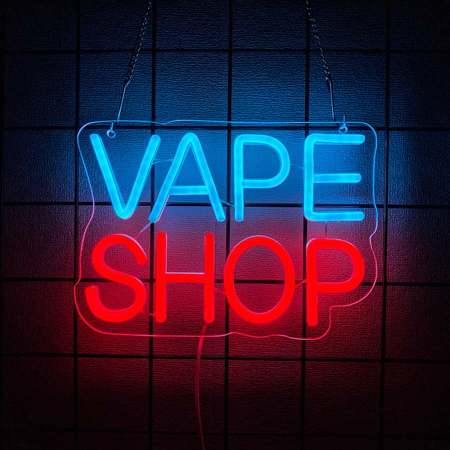 Vape Shop Neon Sign For Wall D - Vaping Shop avaliação e preço
