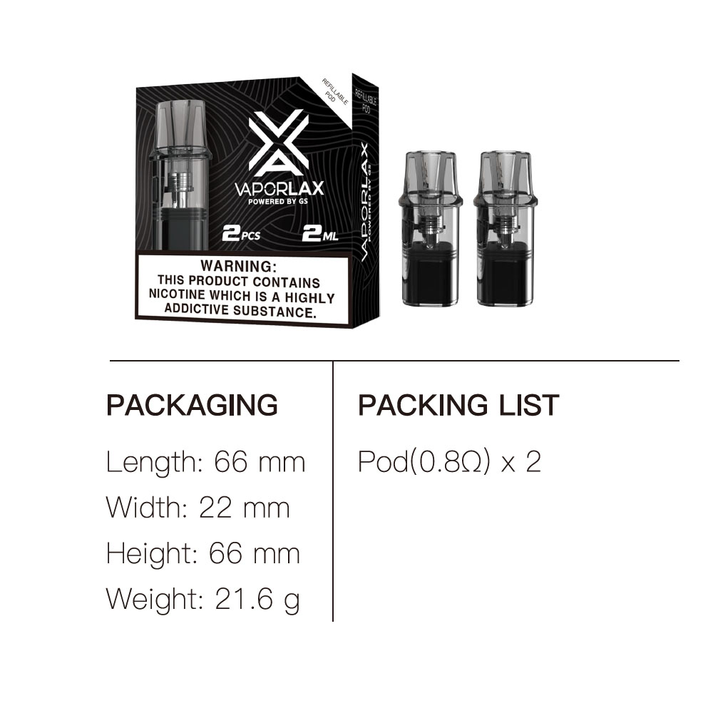 VaporLax Nano Cartridge 2ml wi - Vape Coil Replacement avaliação e preço