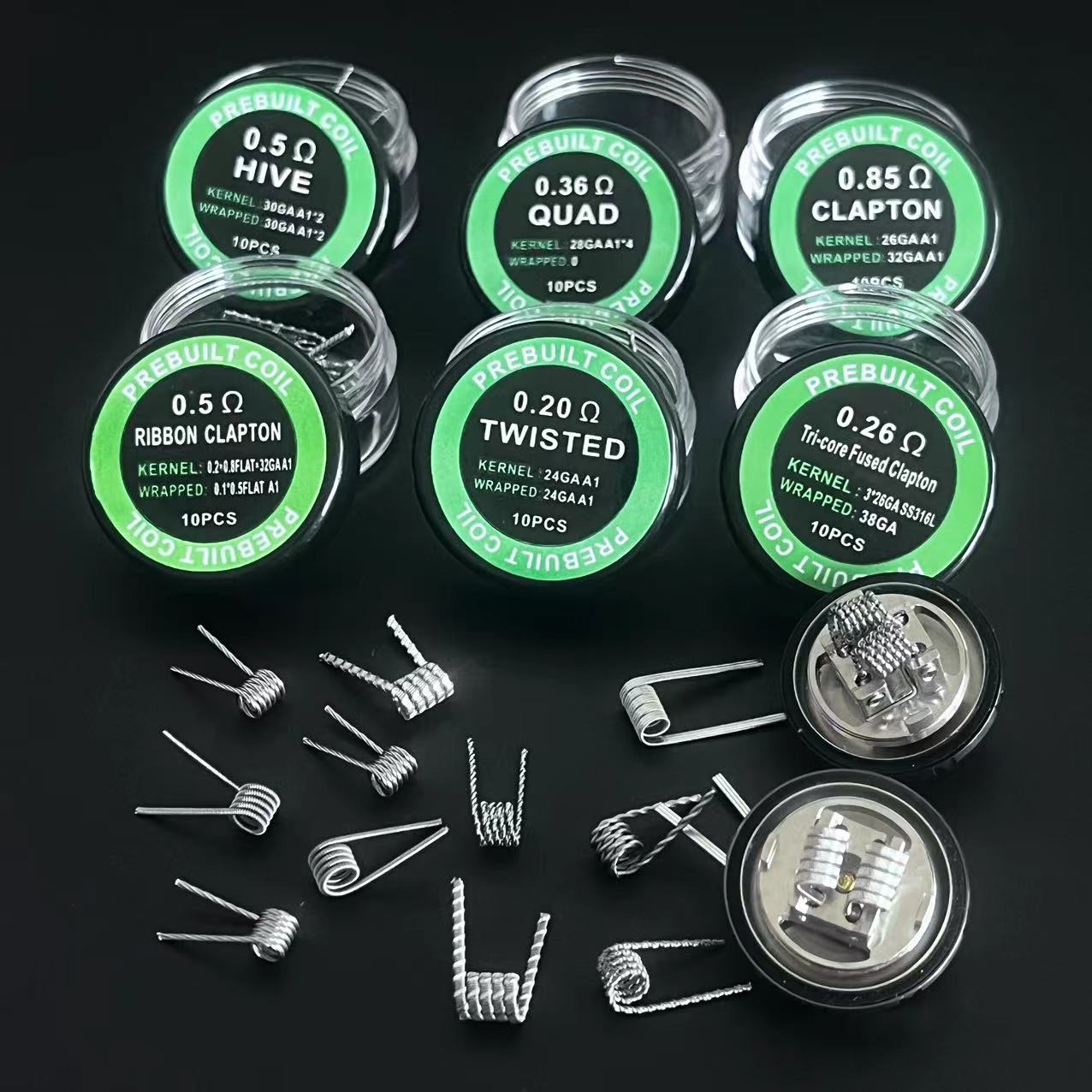 50pcs/30pcs/20pcs/10pcs DL RDL - Coil Building Kit avaliação e preço