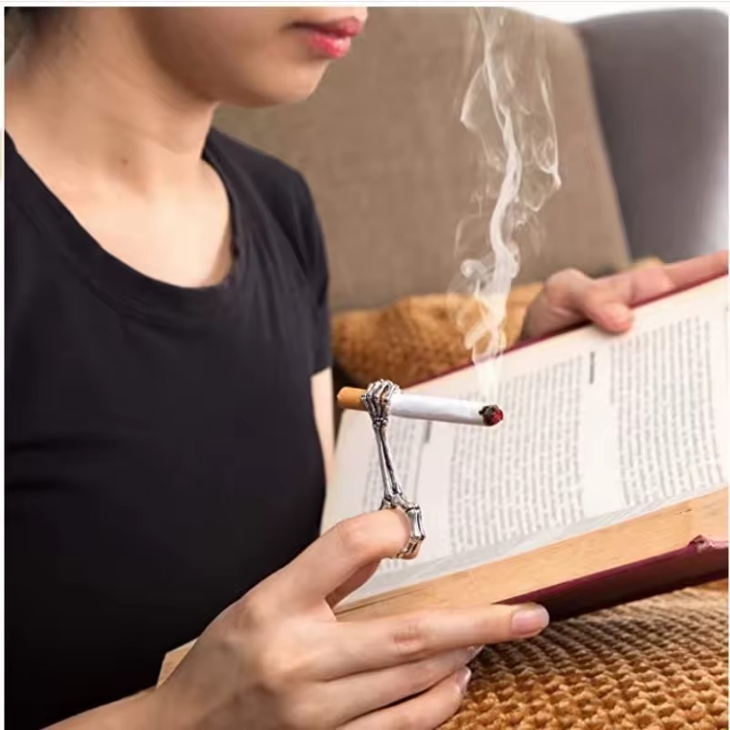 Funny Cigarette Hand Holder Sm - Vape Ring avaliação e preço