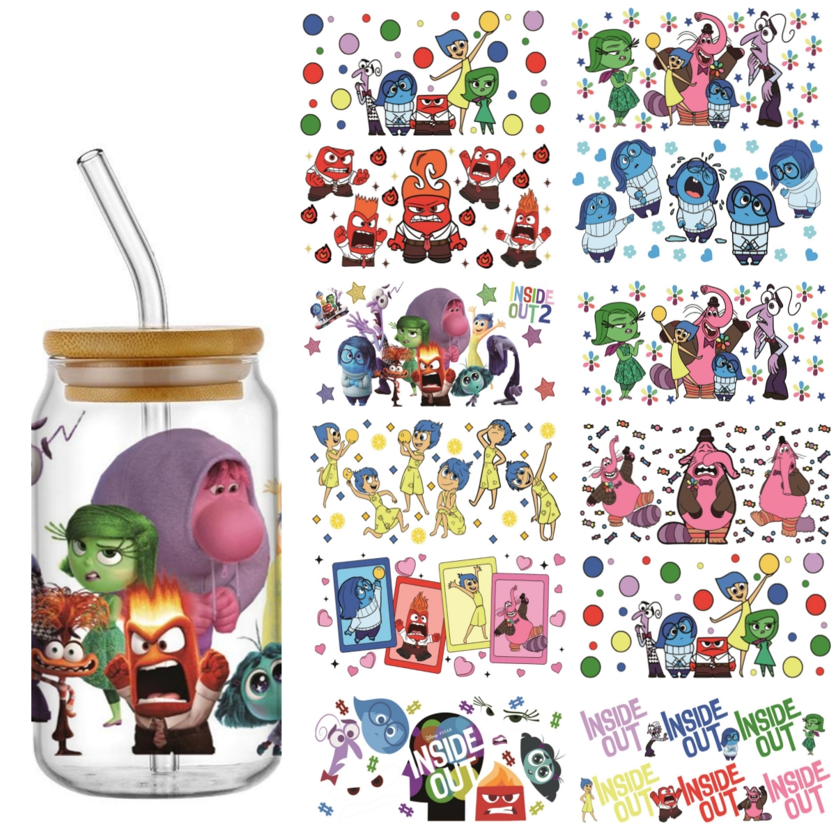 Funko Inside Out 2 Emotions UV - Rdta Tank Glass avaliação e preço