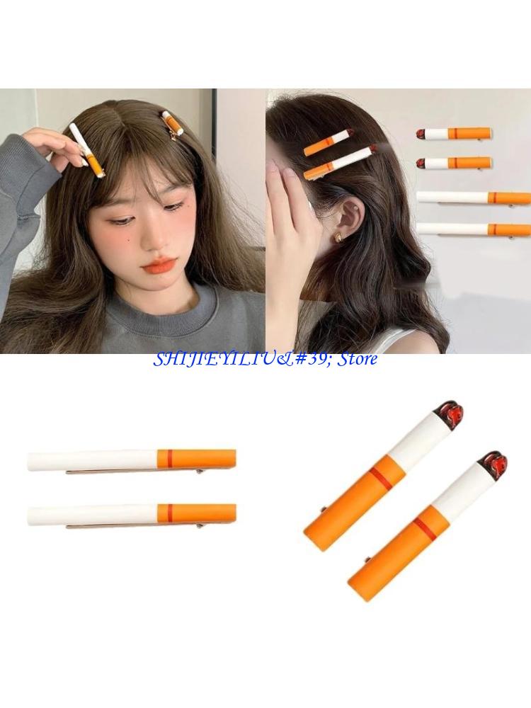 E21F 2PCS Cigarettes Shaped Ha - Vape Decoration avaliação e preço