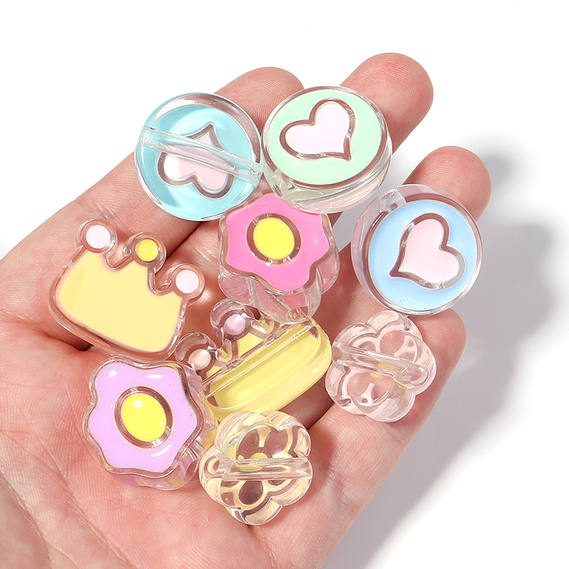 10Pcs 20mm Resin Beads Colorfu - Drip Tip Resin avaliação e preço