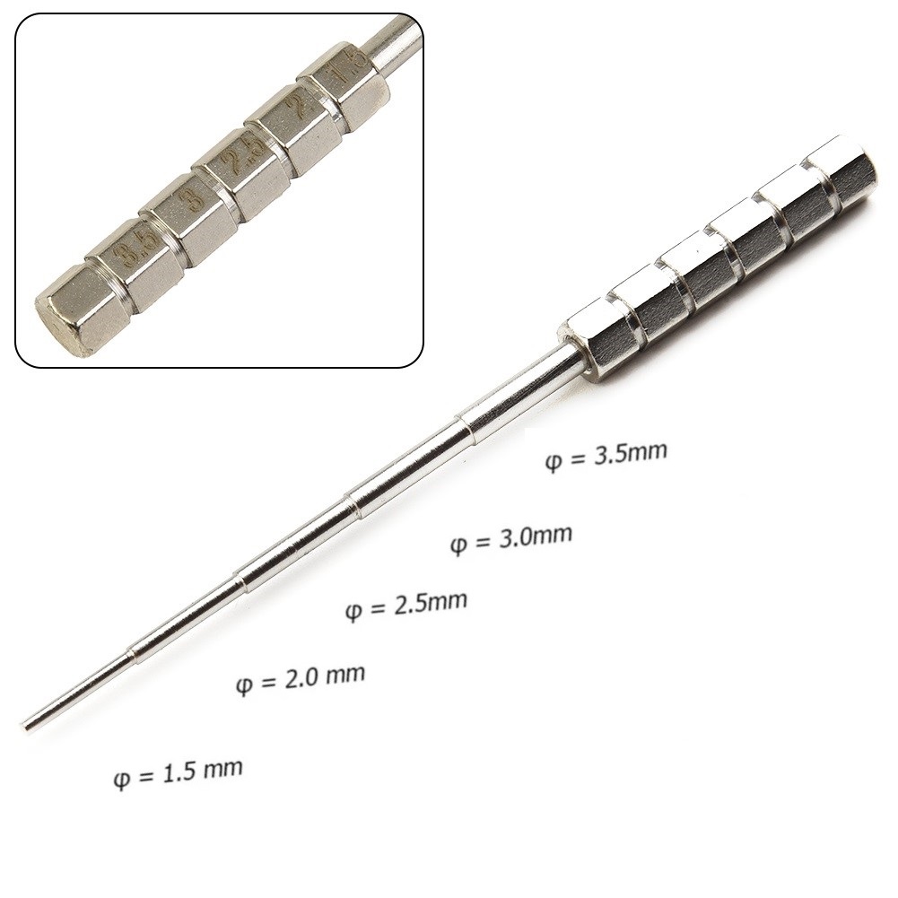 1pc 1.5/2/2.5/3/3.5mm Stainles - Coil Building Kit avaliação e preço