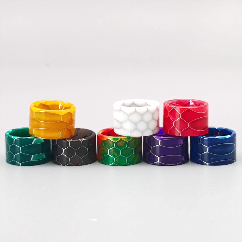 1PC Snake Skin Resin Push-in D - Drip Tip Resin avaliação e preço