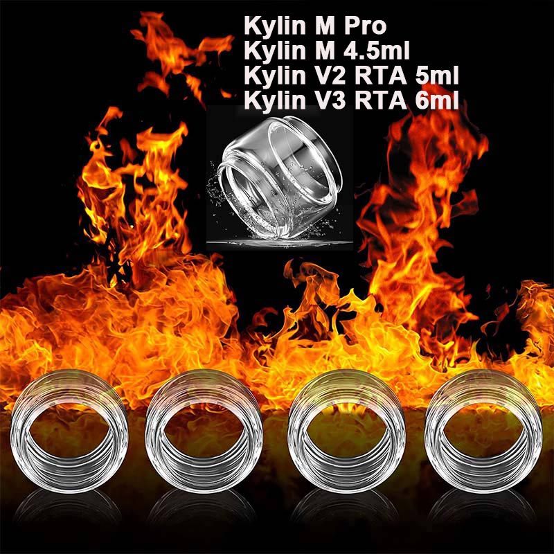 5 Pieces Bubble Glass Tank for - Drip Tip Resin avaliação e preço