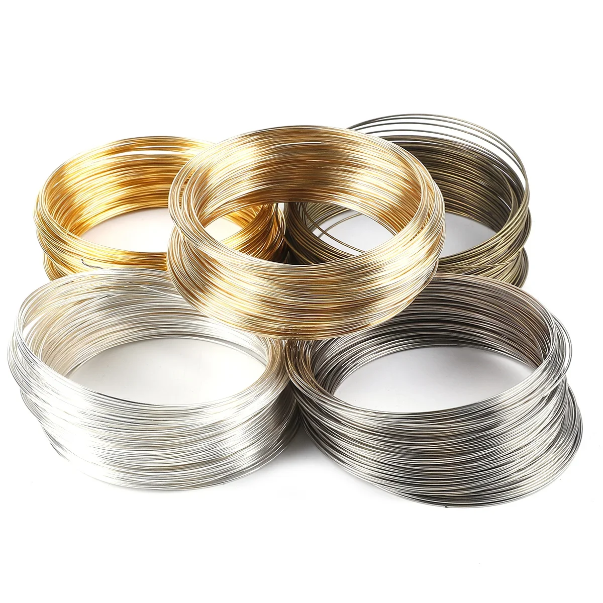 100Loops 0.6mm Memory Wire Bra - Coil Building Kit avaliação e preço