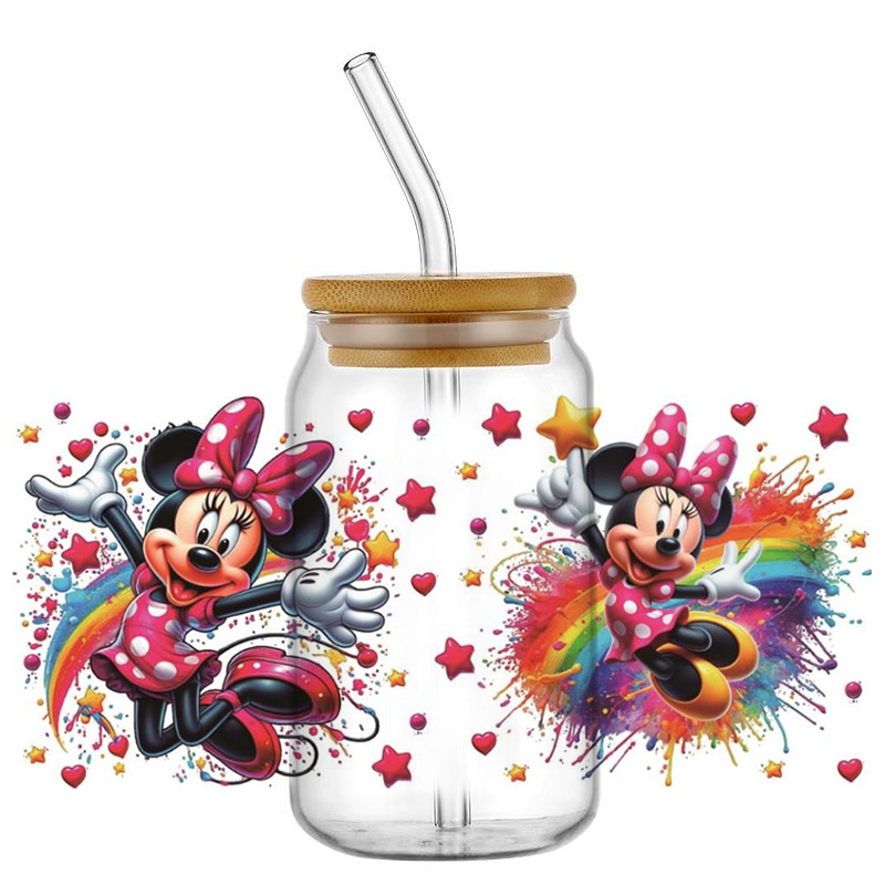 Mickey and Minnie UV DTF Cup W - Rdta Tank Glass avaliação e preço