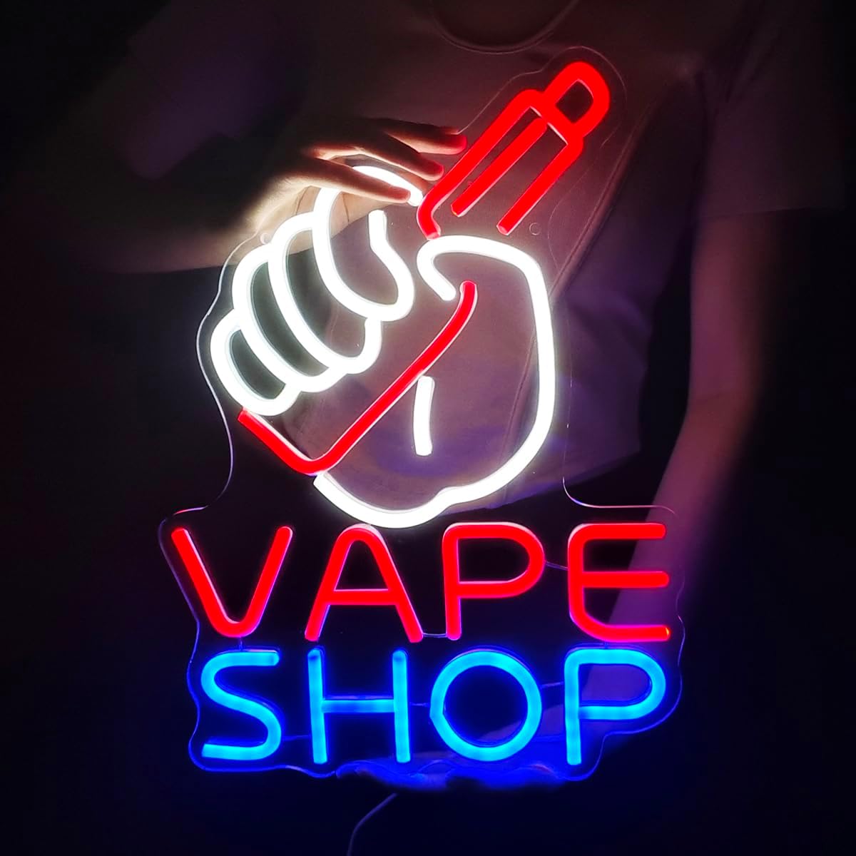 Vape Shop Neon Sign USB Powere - Vaping Store avaliação e preço