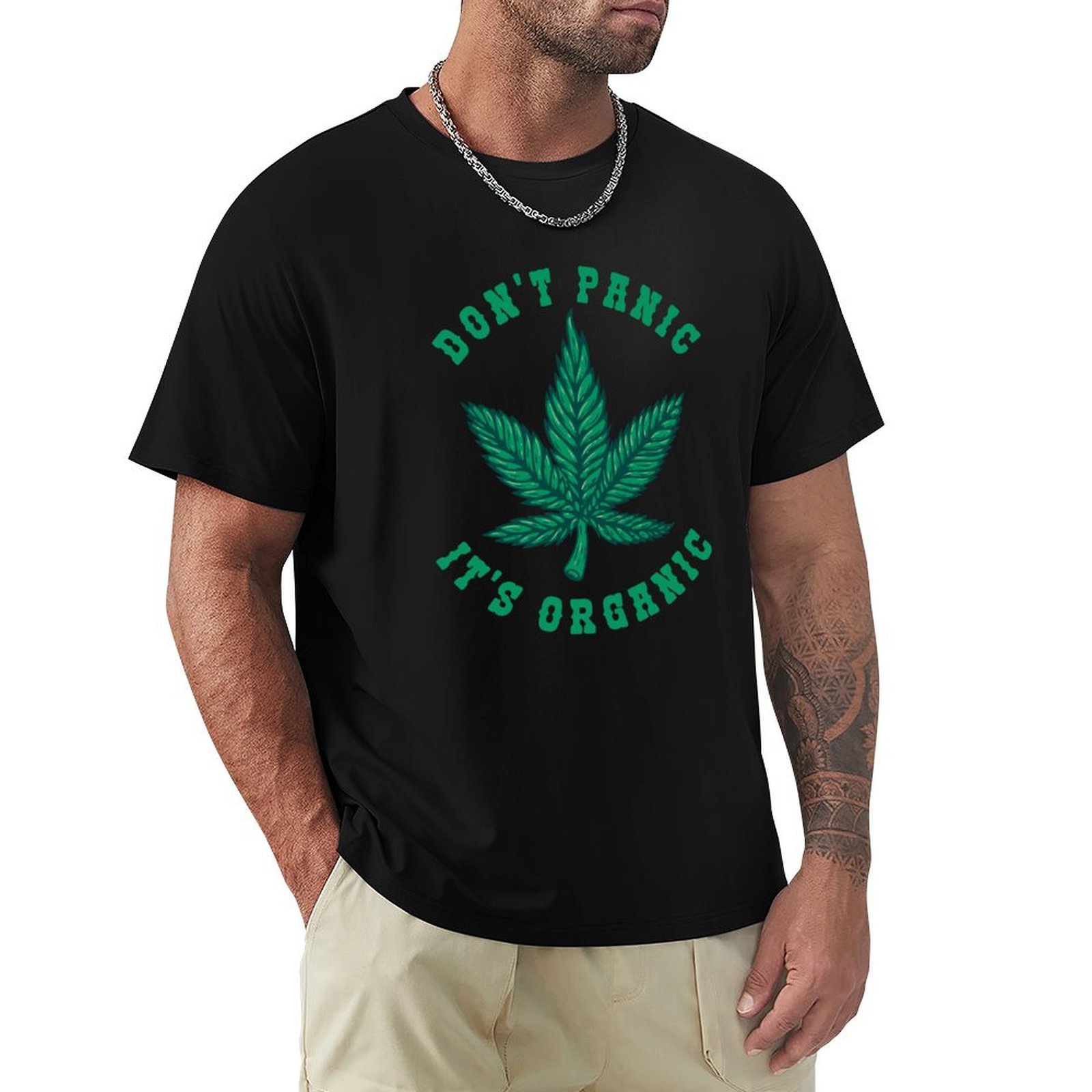 Dont panic its organic T-Shirt - Cotton Wick Organic avaliação e preço