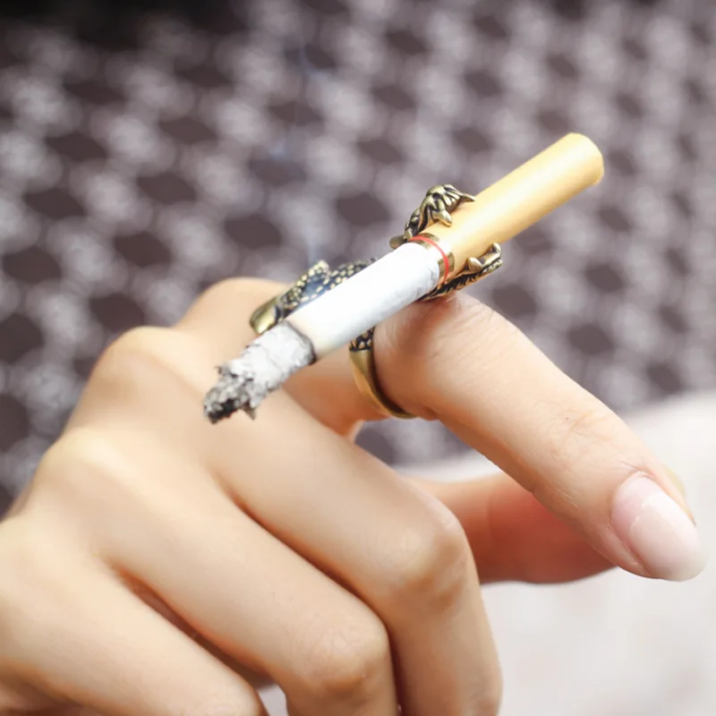 Retro Dragon Cigarette Holder  - Vape Ring avaliação e preço