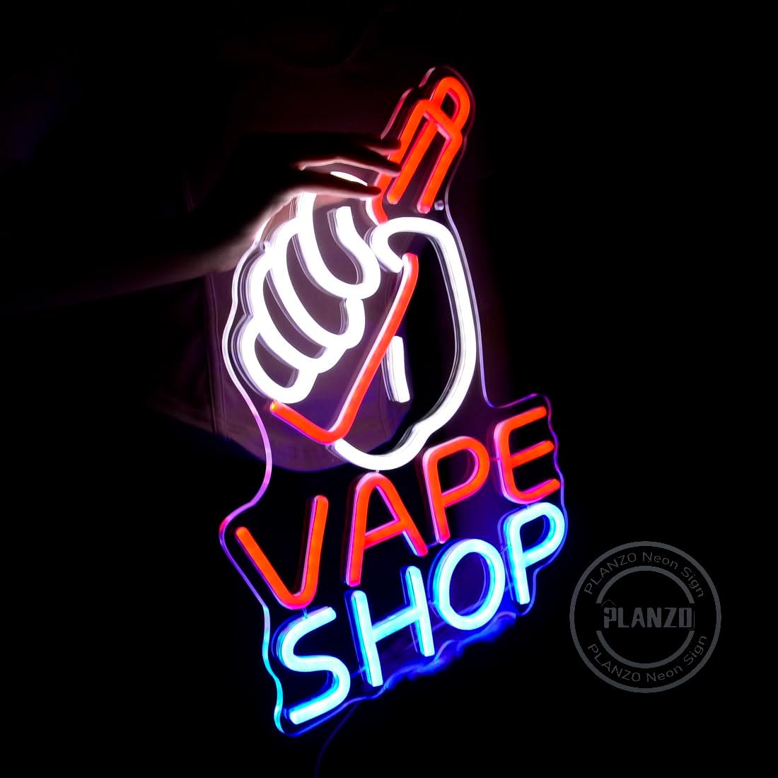 VAPE Shop Neon Sign for Smoke  - Vaping Store avaliação e preço