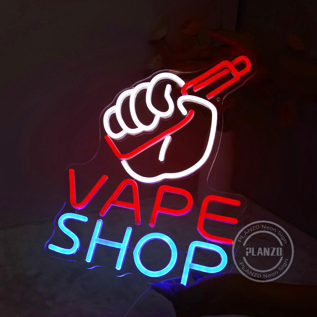 VAPE Shop Neon Sign for Smoke  - Vaping Store avaliação e preço
