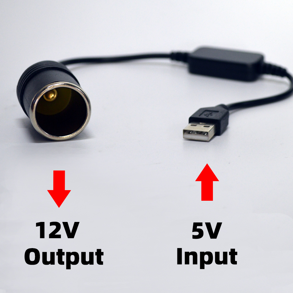 QXN 5V To 12V Converter Cable  - Accessories Experts Vape avaliação e preço