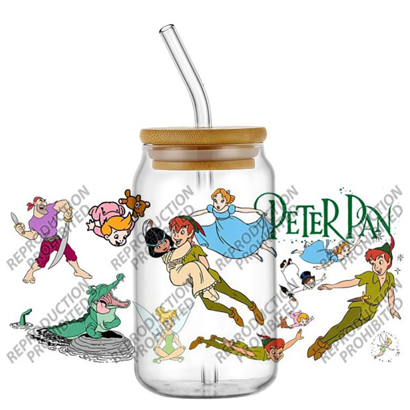 cartoon peter Series UV DTF Cu - Rdta Tank Glass avaliação e preço