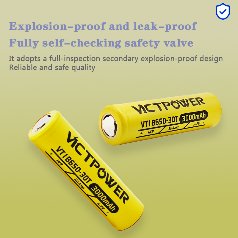 30A Continuous Drain Vicpower  - Vape Battery 18650 avaliação e preço