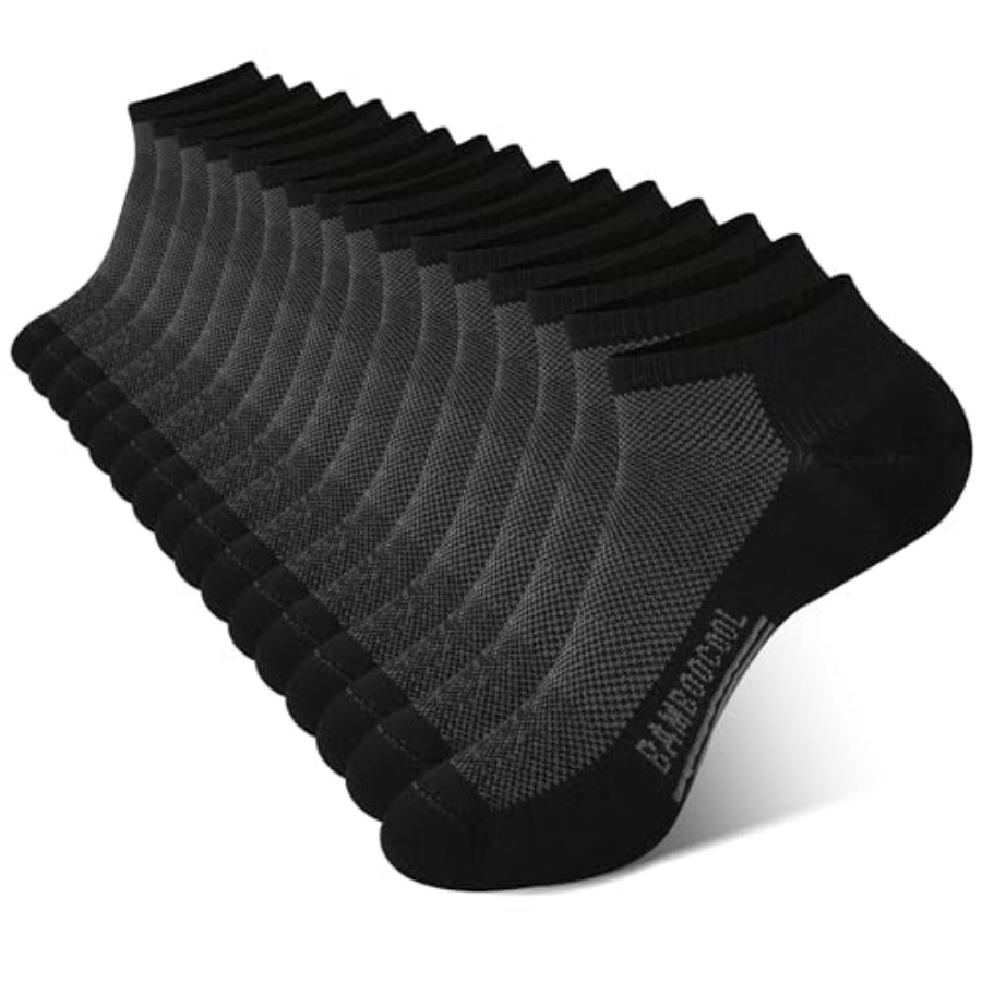 BAMBOO COOL Men's Athletic Ank - Cotton Wick Organic avaliação e preço