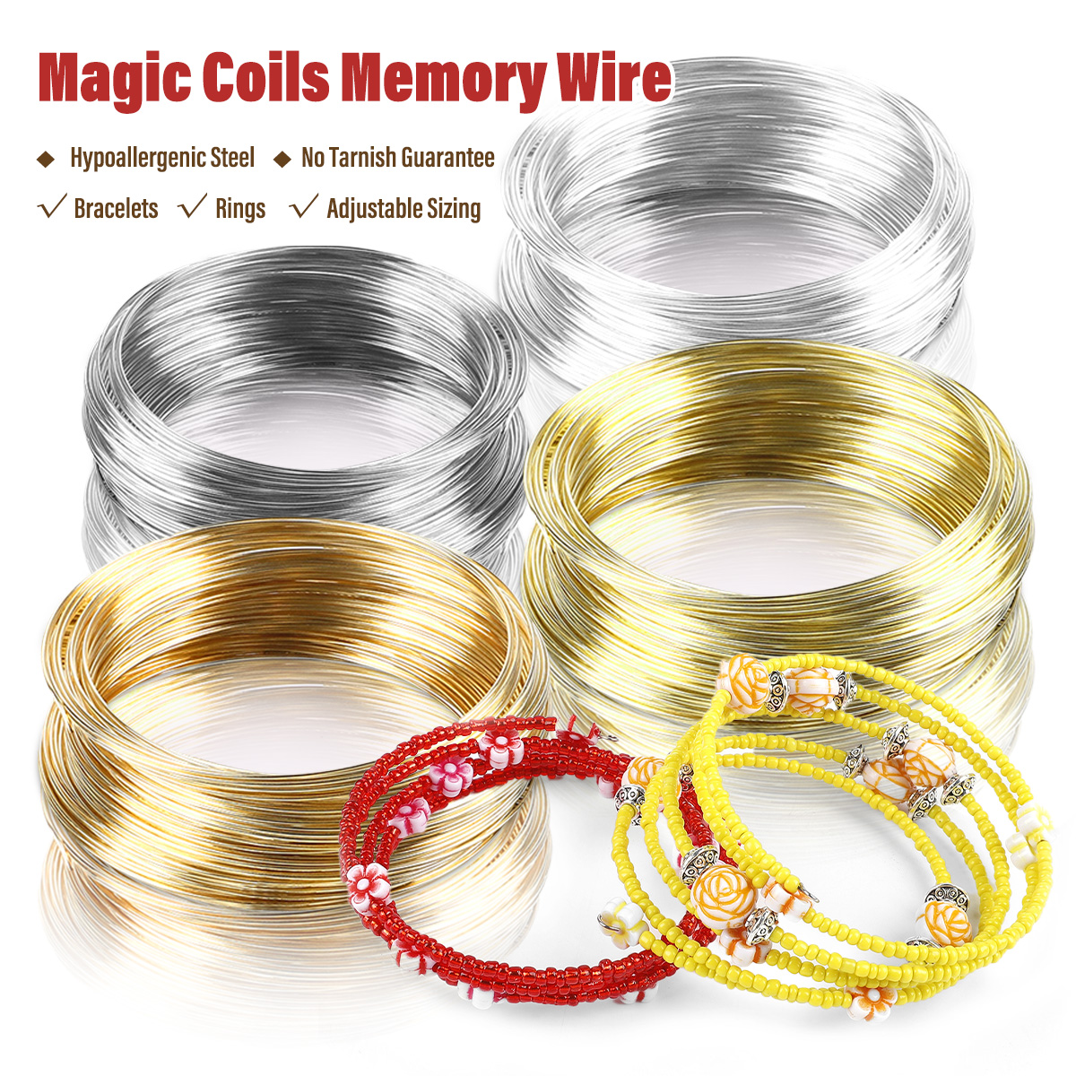 0.6mm Stainless Steel Memory W - Coil Building Kit avaliação e preço