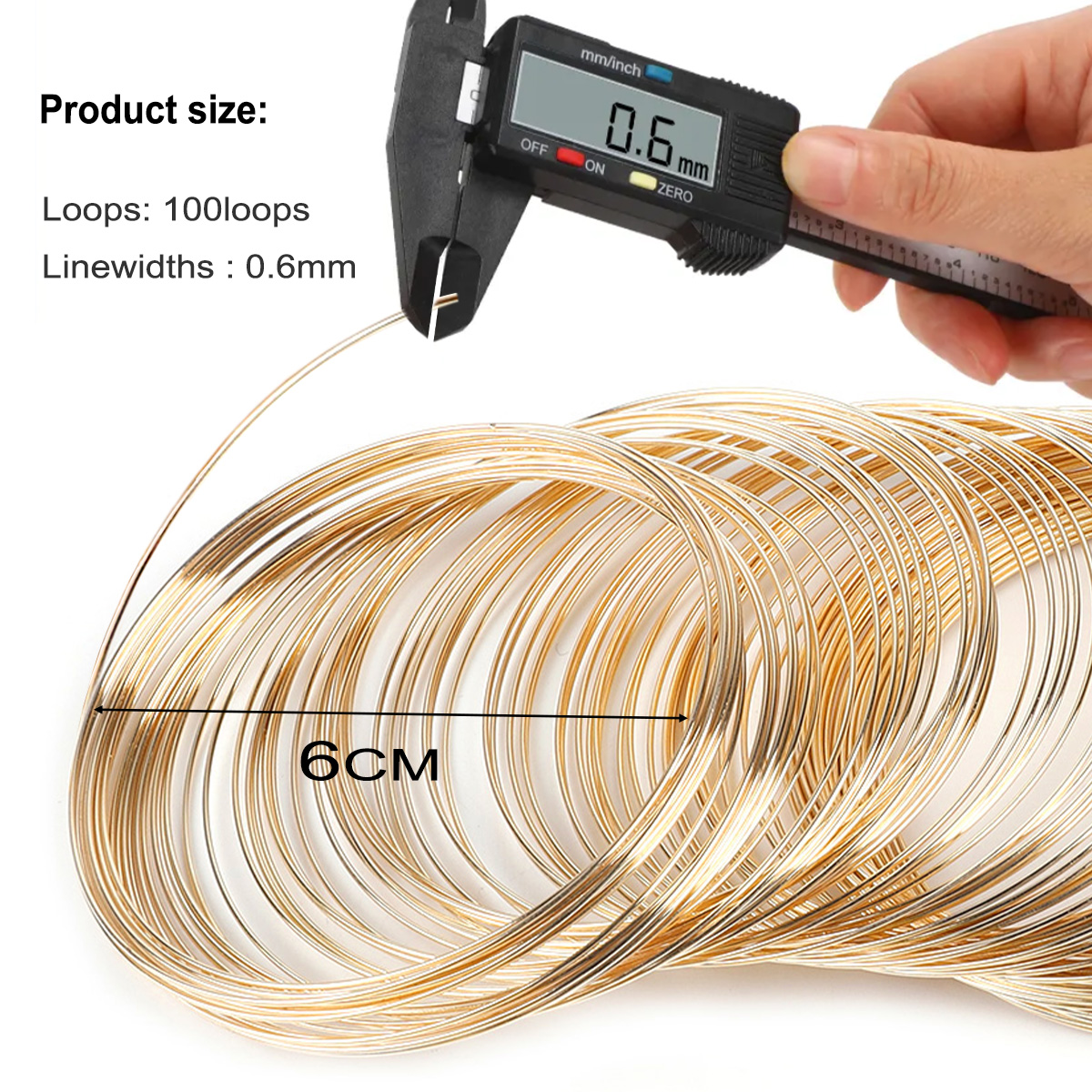 0.6mm Stainless Steel Memory W - Coil Building Kit avaliação e preço