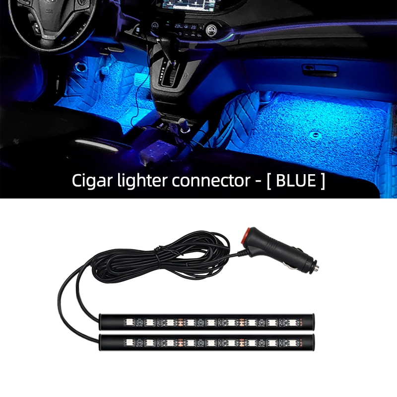 Car Neon Light Foot Light LED  - Vape Decoration avaliação e preço