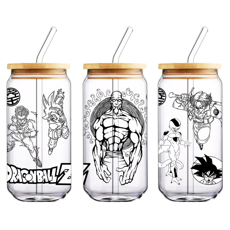 Dragon Ball 16oz UV DTF Cup Wr - Rdta Tank Glass avaliação e preço