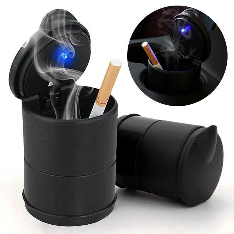 Portable Car LED Ashtray Unive - Vape Decoration avaliação e preço