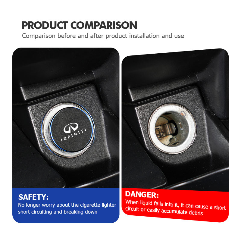 Metal Car Cigarette Lighter Co - Vape Decoration avaliação e preço