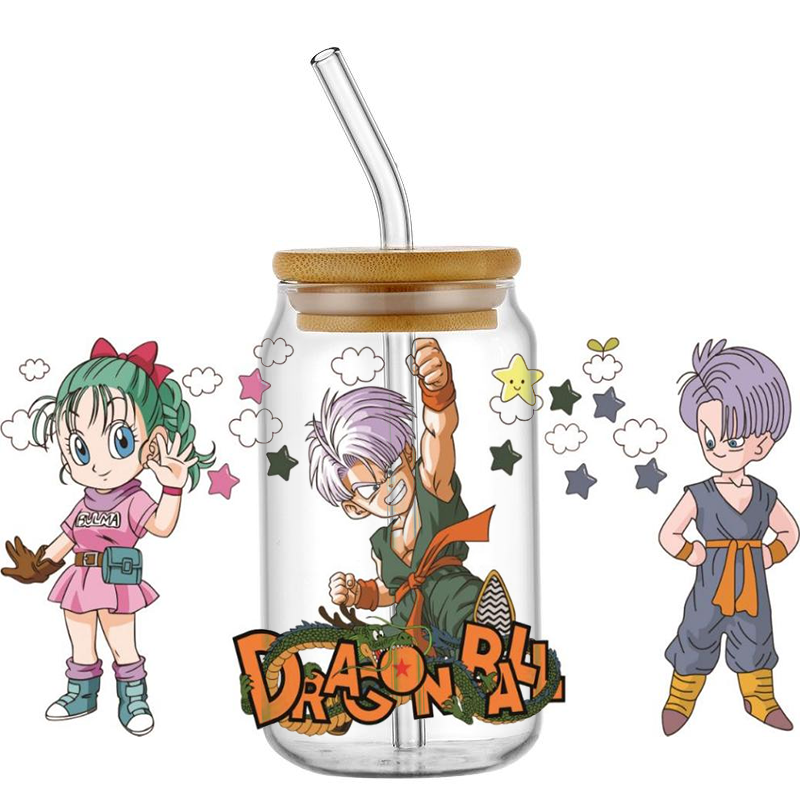 dragon ball pattern 16OZ UV DT - Rdta Tank Glass avaliação e preço