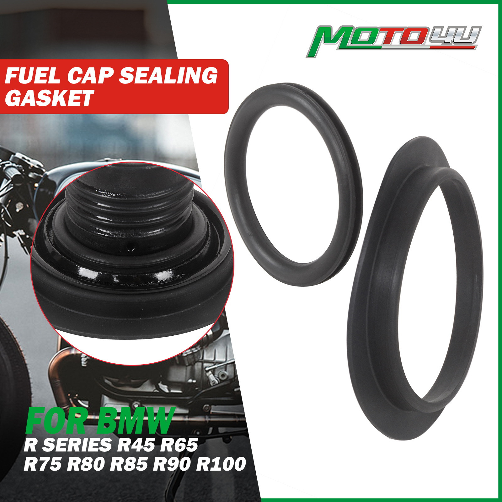 MOTO4U For BMW R Series R45 R6 - Tank O-Ring Seal avaliação e preço