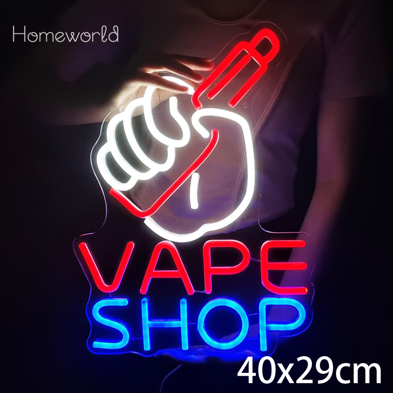 VAPE Shop Neon Sign for Smoke  - Vaping Store avaliação e preço