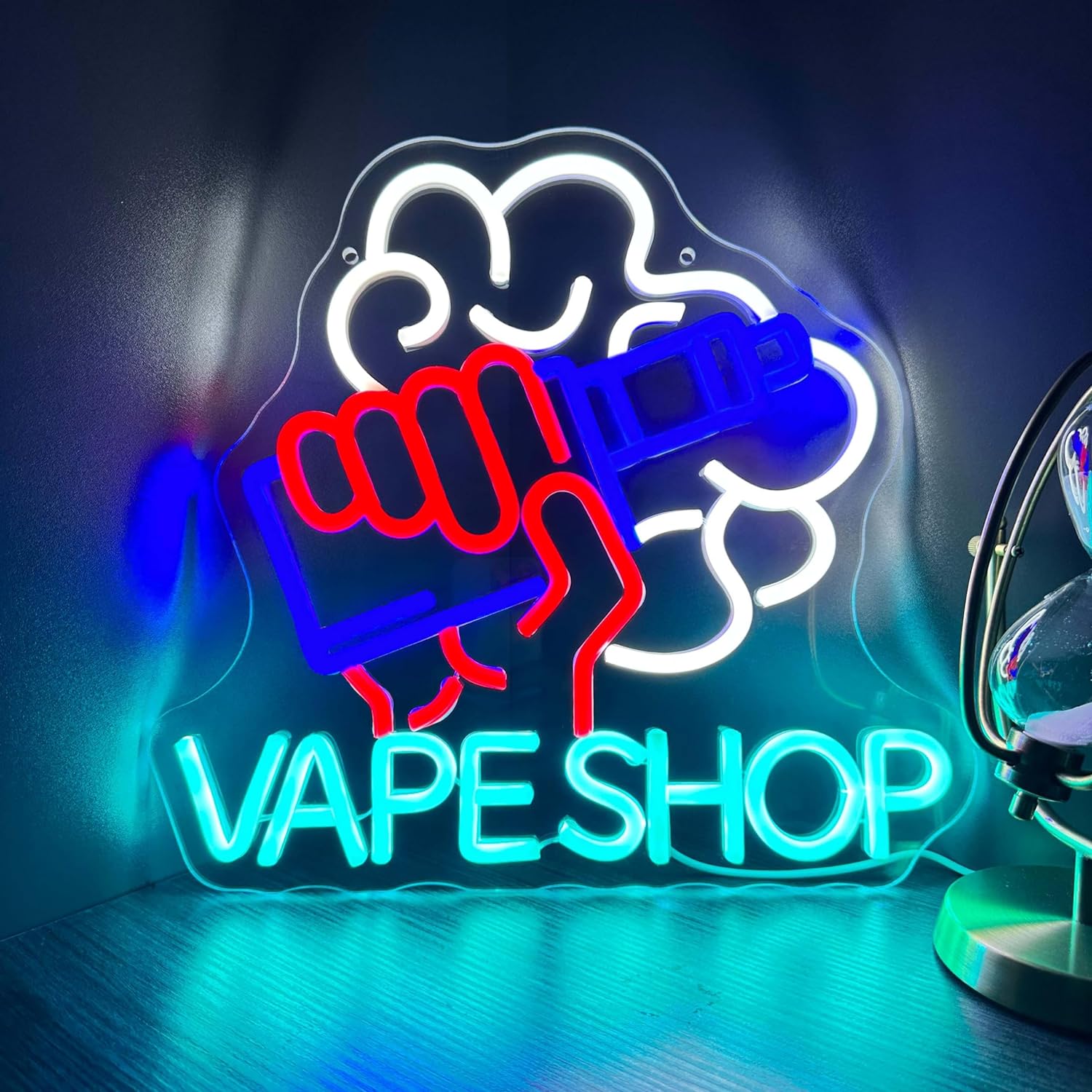 Vape Shop Neon Sign LED Neon L - Vaping Store avaliação e preço