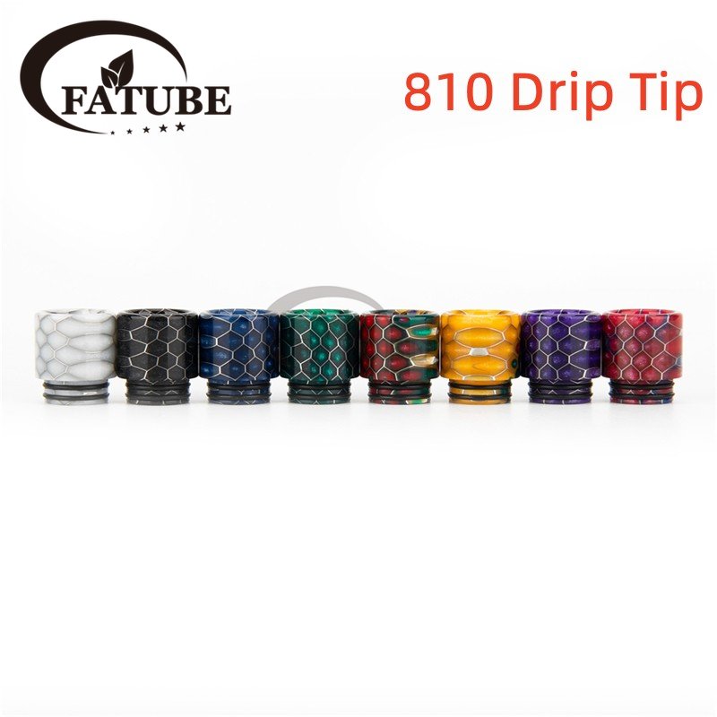 1PC Resin 810 Drip Tip for TFV - Drip Tip Resin avaliação e preço