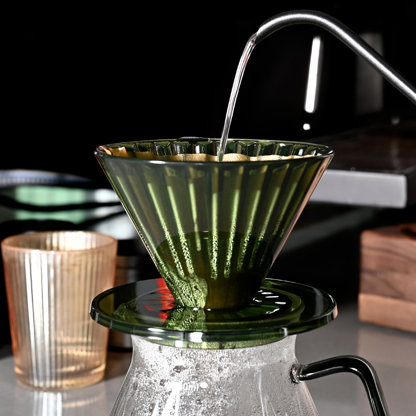 Reusable Coffee Dripper Resin  - Drip Tip Resin avaliação e preço