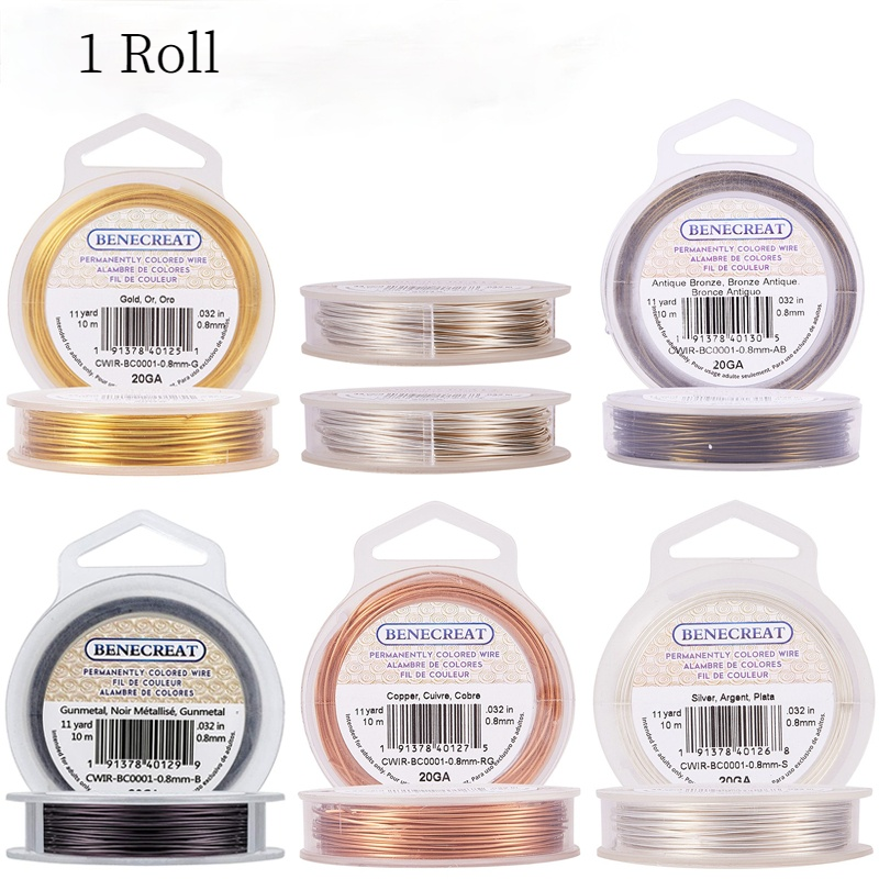1 Rolls 20-Gauge 0.8mm Tarnish - Coil Building Kit avaliação e preço