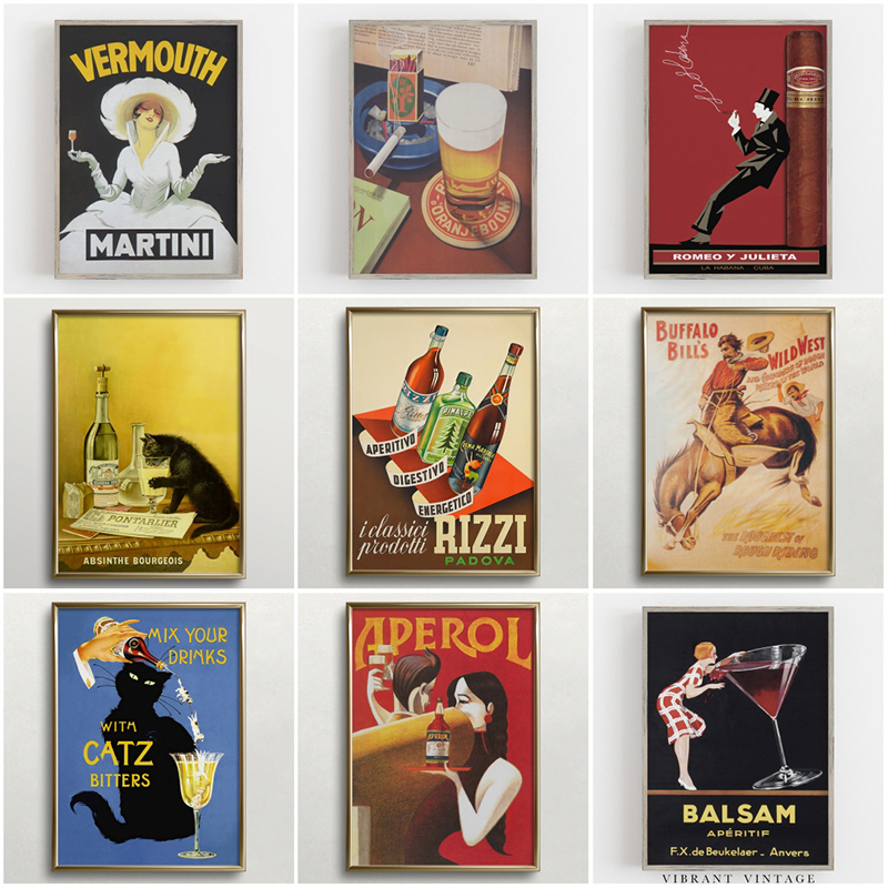 Vintage Beer and Cigarette Rod - Vape Decoration avaliação e preço